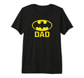Batman Bat Dad Tri Blend T-Shirt - Casual Everyday Wear Men Women - T-Shirt, Sweatshirt, Hoodie