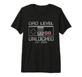 Dad Level Unlocked 2025 I Leveled Up T-Shirt - Novelty Apparel for Adults - T-Shirt, Sweatshirt, Hoodie