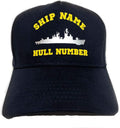 Customized Navy Ball Cap with Your Ship's Name and - Adult & Kids T-Shirts, Sweatshirts & Hoodies apparel design preview 1