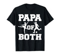Papa Both Ballet Soccer Funny Dance T-Shirt - Aesthetic Graphic Unisex - T-Shirt, Sweatshirt, Hoodie