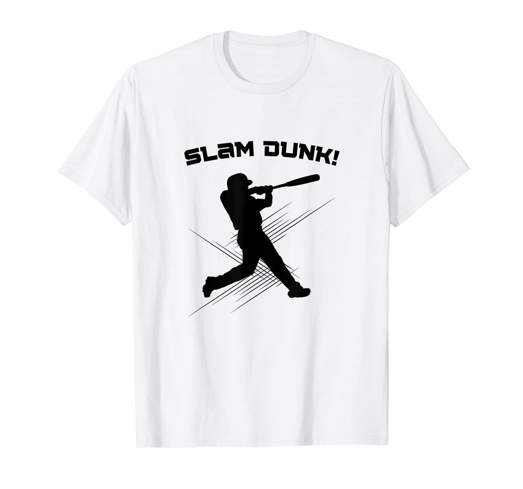 Funny Slam Dunk Baseball Basketball Wrong T-Shirt - Unique Graphic Unisex - T-Shirt, Sweatshirt, Hoodie