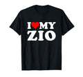 I Love My Zio Heart Family Grandpa T-Shirt - Custom Art Print for Adults - T-Shirt, Sweatshirt, Hoodie