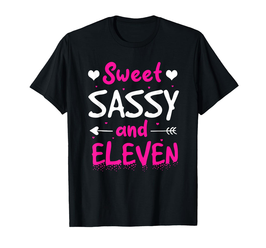 Happy 11Th Birthday Sweet Sassy T-Shirt - Aesthetic Graphic Men Women - T-Shirt, Sweatshirt, Hoodie