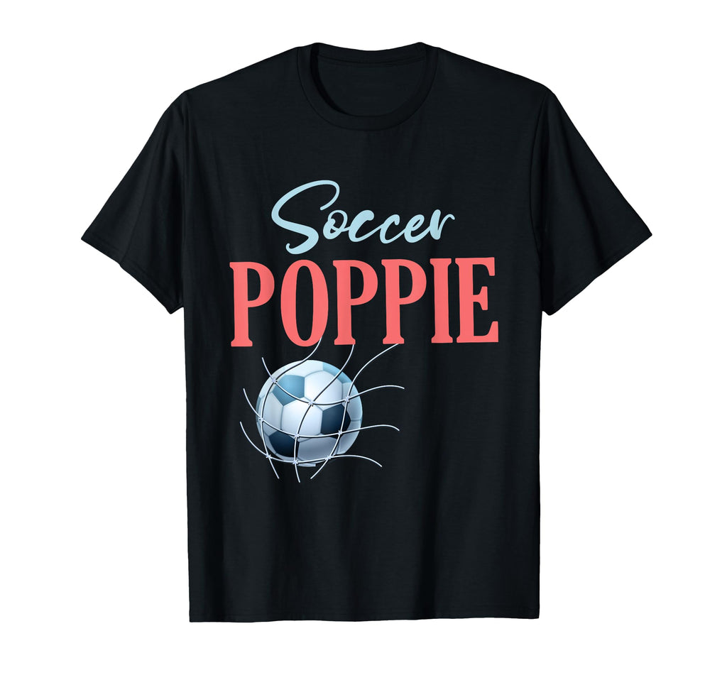Soccer Poppie Gifts Fathers Day T-Shirt - Aesthetic Graphic for Adults - T-Shirt, Sweatshirt, Hoodie