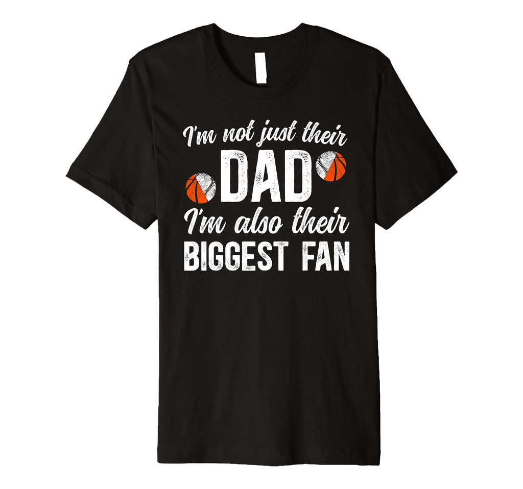 Mens Their Biggest Fan Baseball T-Shirt - Fun Novelty Design Men Women - T-Shirt, Sweatshirt, Hoodie