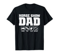 Horse Show Dad Drive Pay Clap Repeat T-Shirt - Fun Novelty Design Men Women - T-Shirt, Sweatshirt, Hoodie