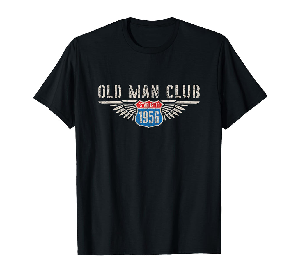 Old Club Est 1956 Awesome Since 56 Born T-Shirt - Minimalist Print Unisex - T-Shirt, Sweatshirt, Hoodie