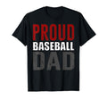 Awesome Distressed Proud Baseball Dad T-Shirt - Streetwear Style Men Women - T-Shirt, Sweatshirt, Hoodie