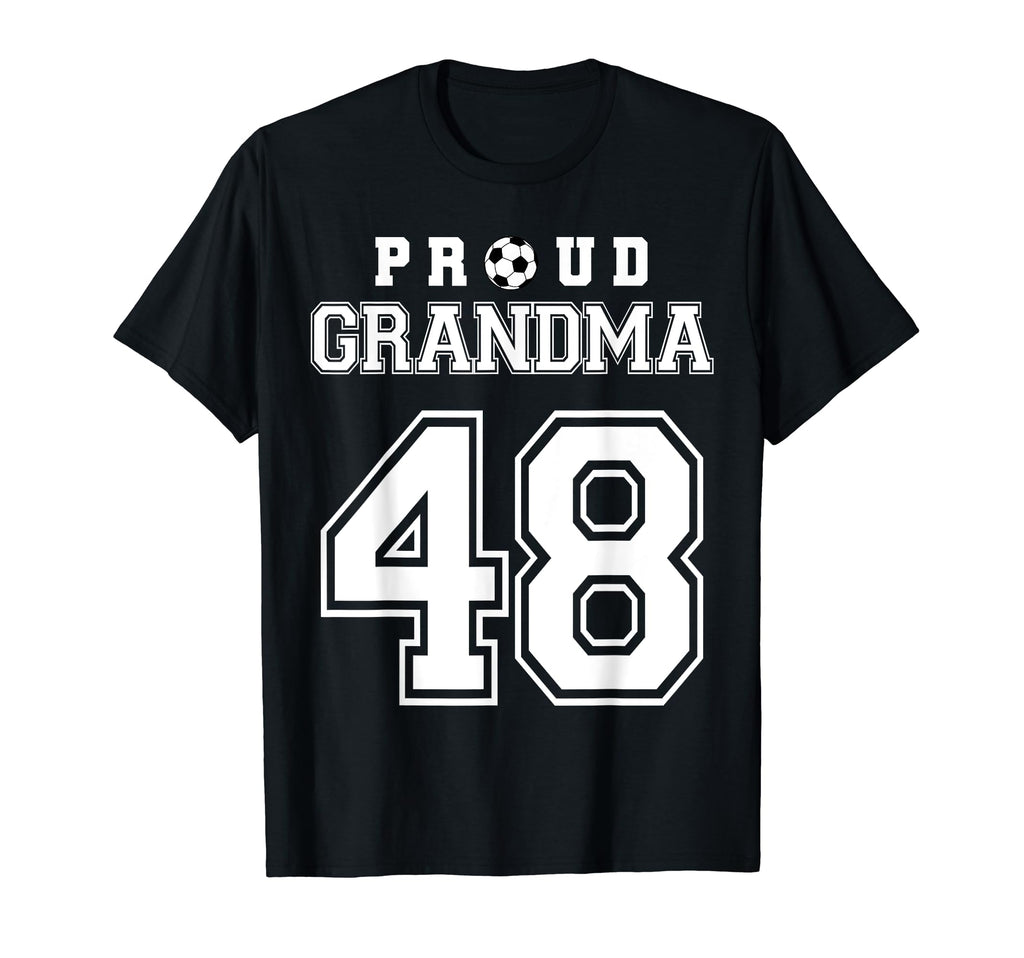 Number 48 Custom Proud Soccer Futbol T-Shirt - Graphic Print for Adults - T-Shirt, Sweatshirt, Hoodie