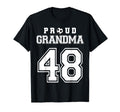 Number 48 Custom Proud Soccer Futbol T-Shirt - Graphic Print for Adults - T-Shirt, Sweatshirt, Hoodie