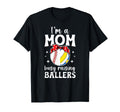 Im Mom Busy Raising Ballers Baseball T-Shirt - Minimalist Print Unisex - T-Shirt, Sweatshirt, Hoodie