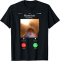 Dank Meme Hamster Staring Front Camera Calling - Adult & Kids T-Shirts, Sweatshirts & Hoodies apparel design preview 1