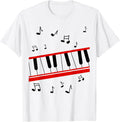 Retro 1980s Beat It Piano cartoon version - Adult & Kids T-Shirts, Sweatshirts & Hoodies apparel design preview 1