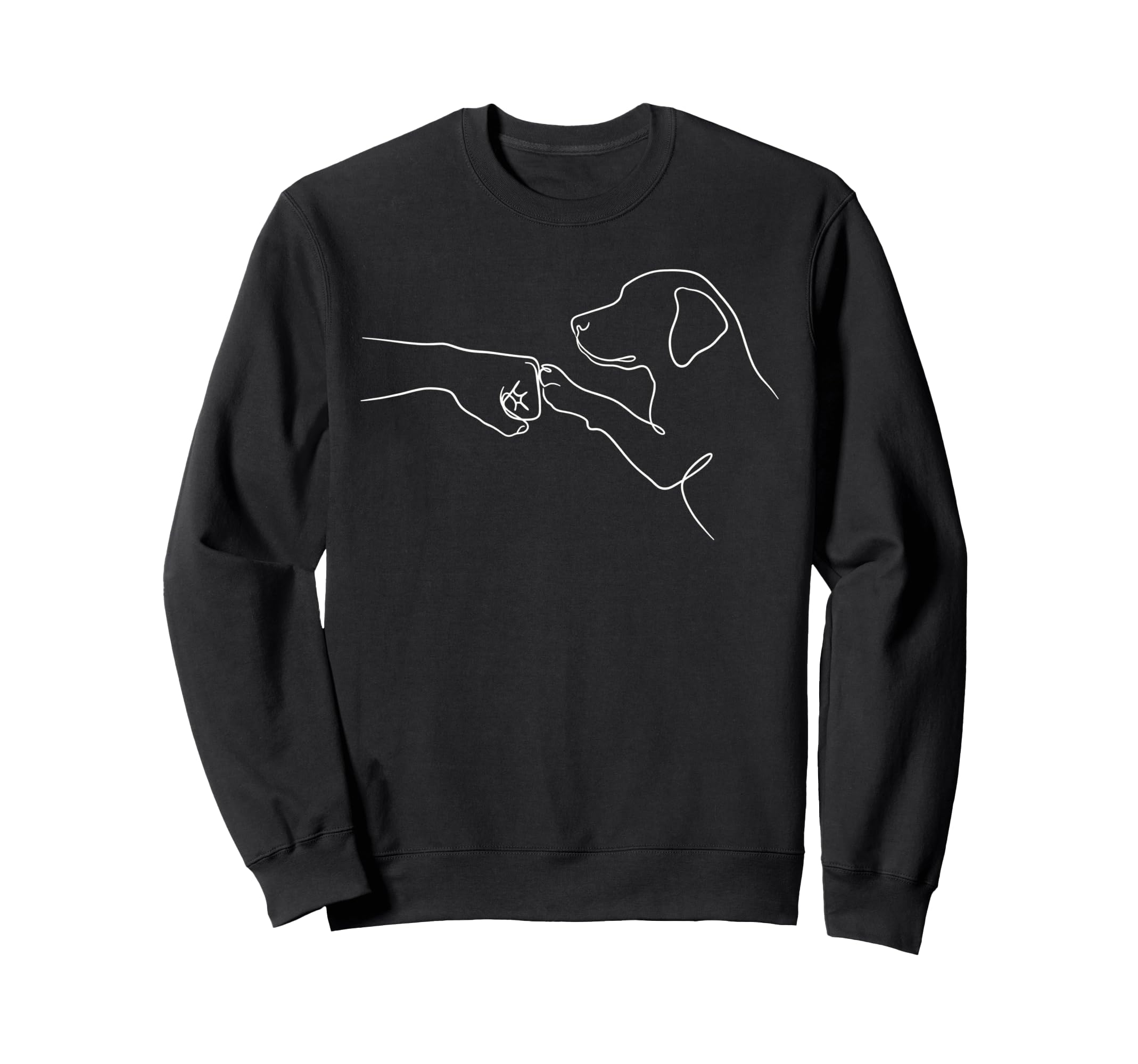 Labrador Dog Tees Dog Mom Dad Fathers Sweatshirt - Graphic Print Unisex - T-Shirt, Sweatshirt, Hoodie