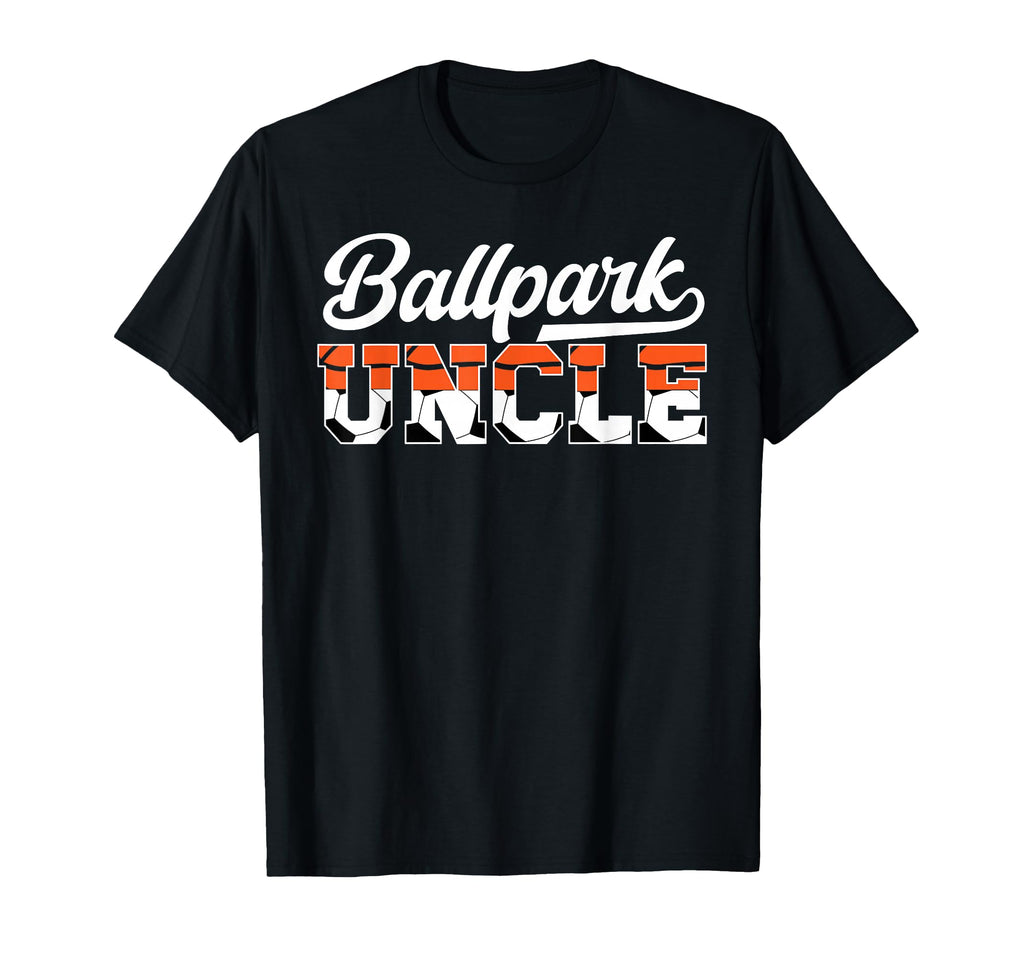 Ballpark Uncle Soccer Basketball Uncle T-Shirt - Minimalist Print Unisex - T-Shirt, Sweatshirt, Hoodie