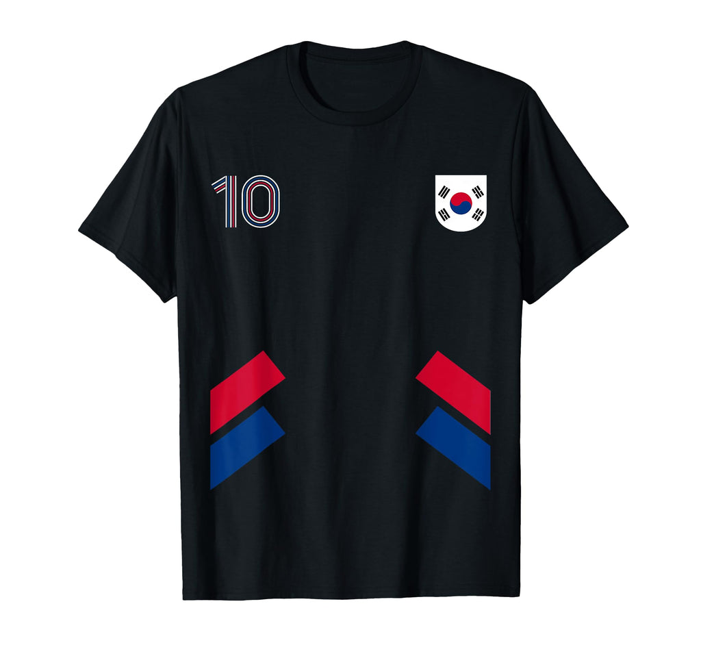Retro10 South Korea Football South Korea T-Shirt - Custom Art Print Unisex - T-Shirt, Sweatshirt, Hoodie