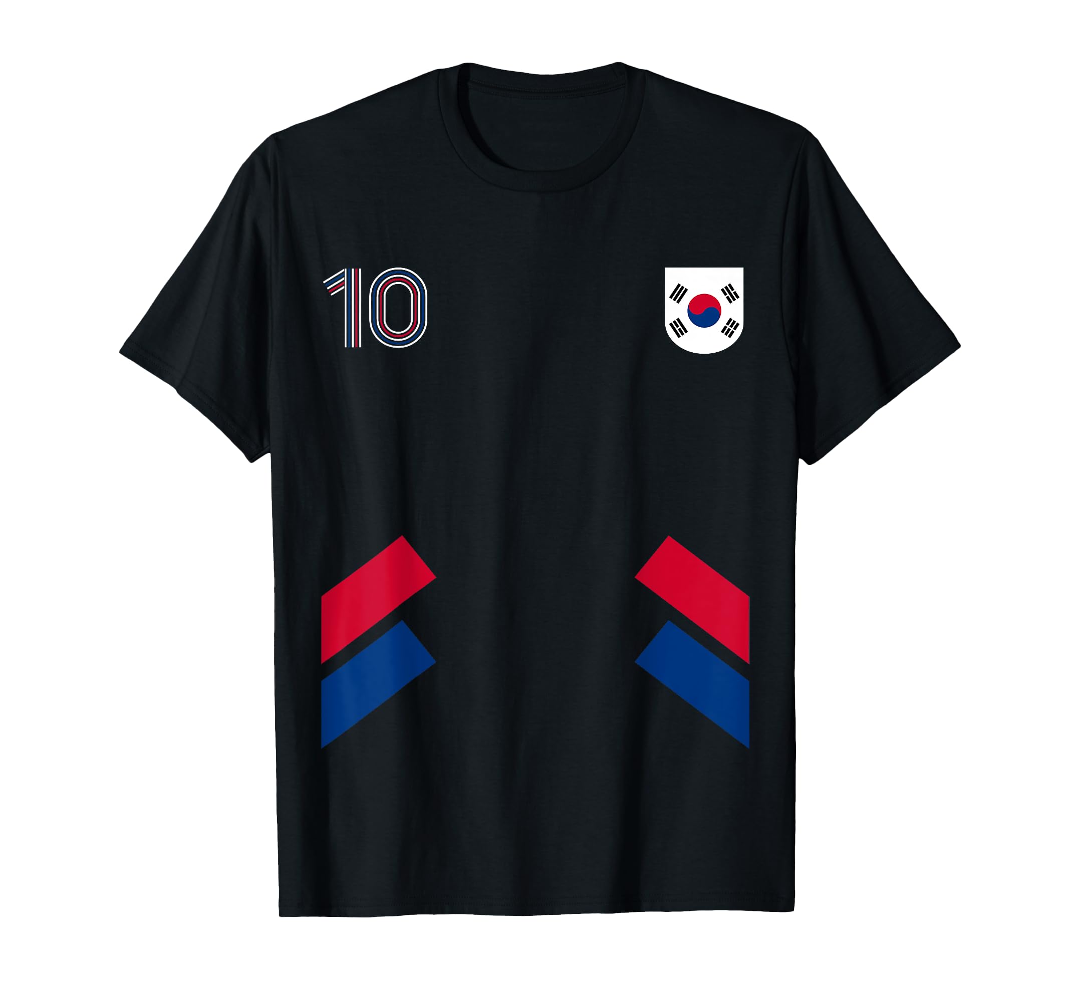 Retro10 South Korea Football South Korea T-Shirt - Custom Art Print Unisex - T-Shirt, Sweatshirt, Hoodie