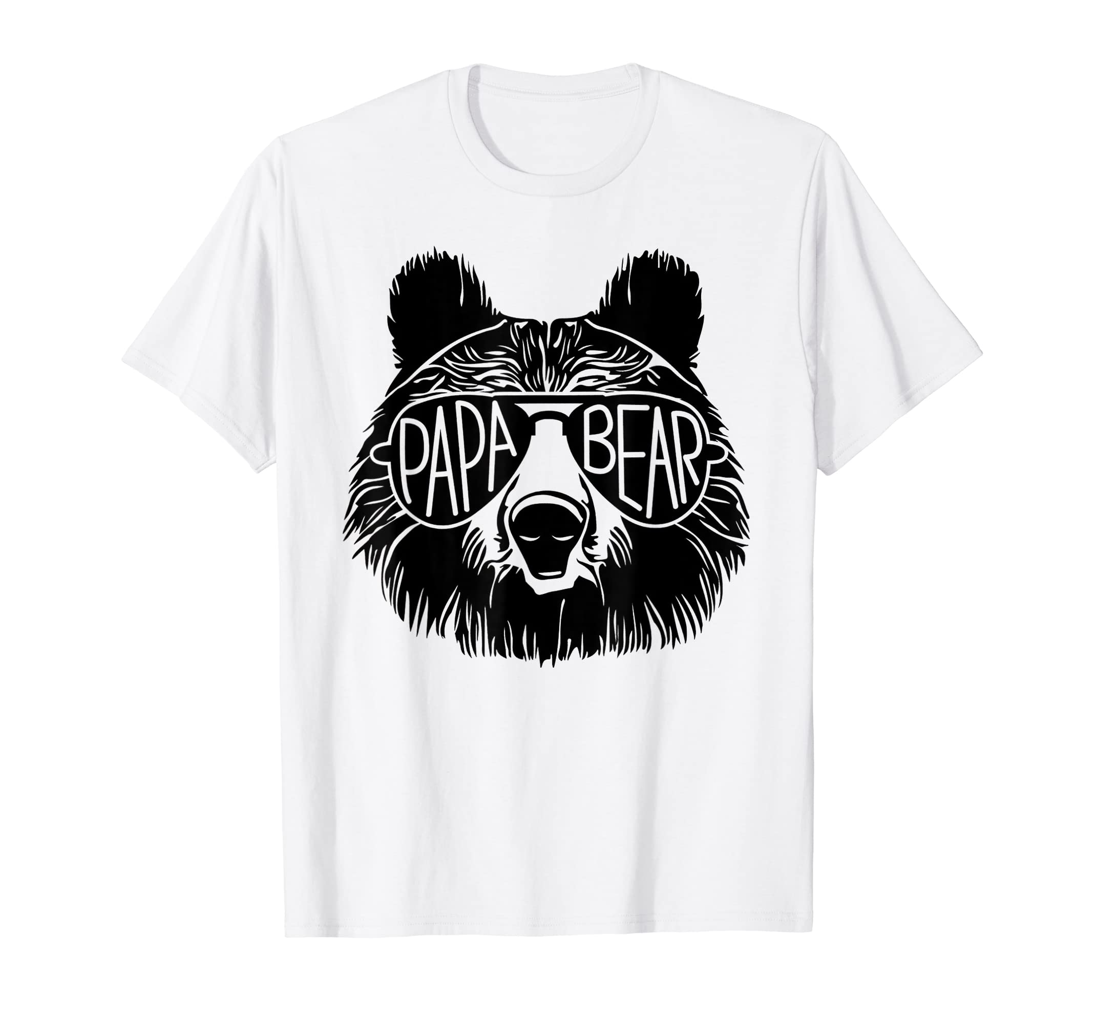Papa Bear Sunglasses Fathers Day T-Shirt - Casual Everyday Wear Men Women - T-Shirt, Sweatshirt, Hoodie
