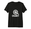 Cranky Bicycle Chain Cycling Funny Bike T-Shirt - Minimalist Print Unisex - T-Shirt, Sweatshirt, Hoodie
