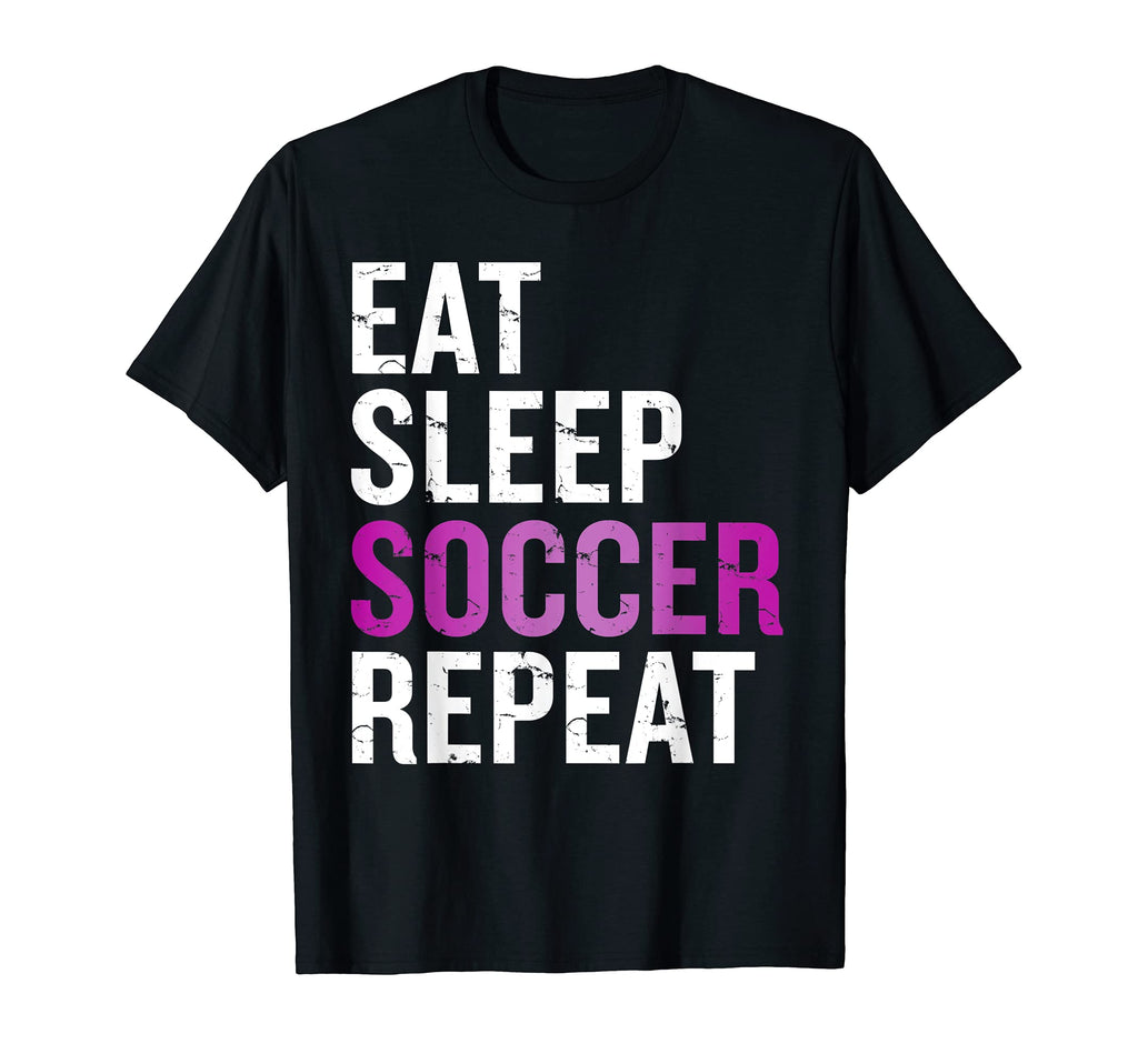 Eat Sleep Soccer Repeat Gift Football Hoodie - Custom Art Print Unisex - T-Shirt, Sweatshirt, Hoodie