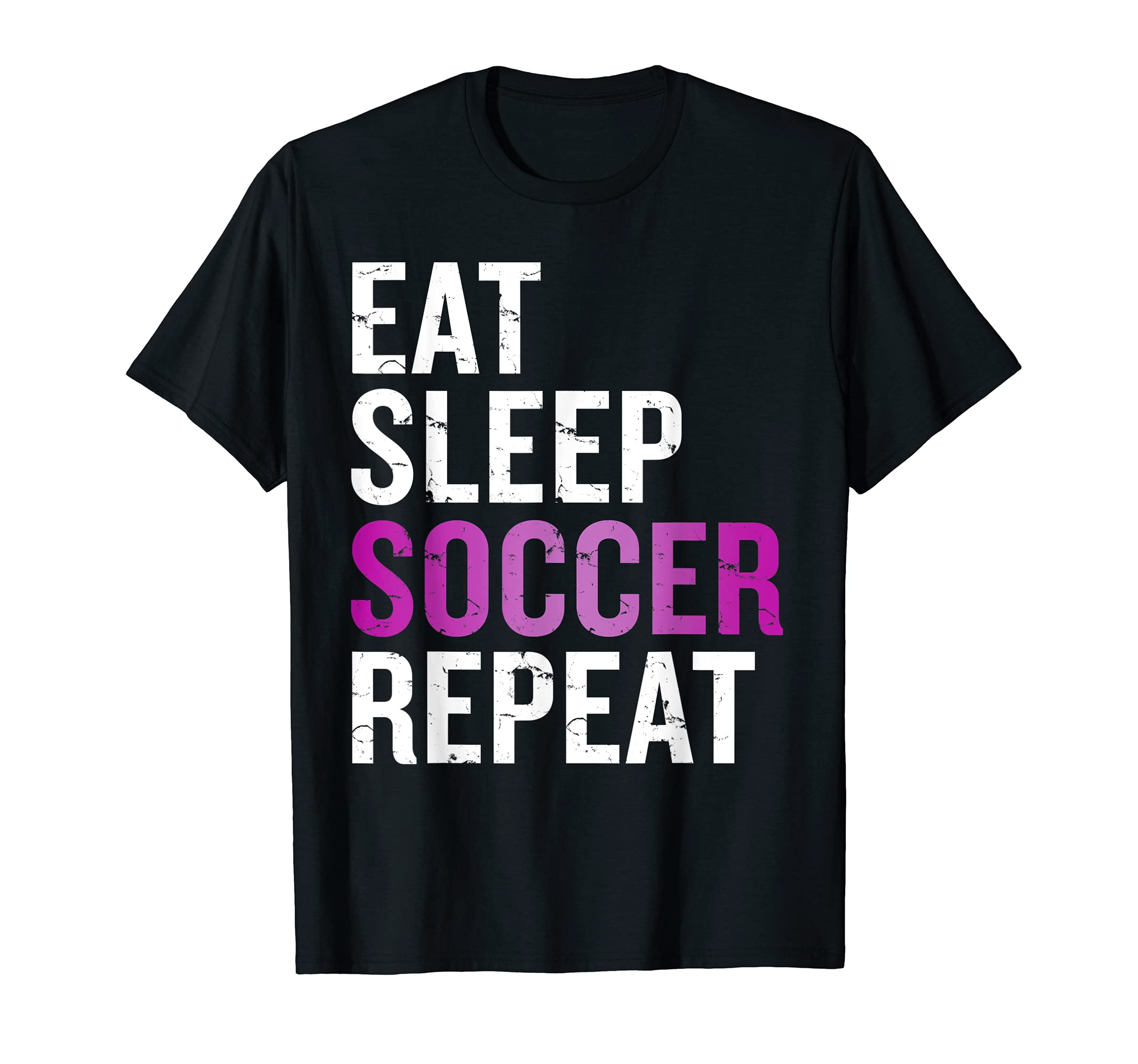 Eat Sleep Soccer Repeat Gift Football Hoodie - Custom Art Print Unisex - T-Shirt, Sweatshirt, Hoodie