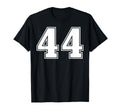 44 Number Forty Four Team Sports T-Shirt - Casual Everyday Wear Men Women - T-Shirt, Sweatshirt, Hoodie