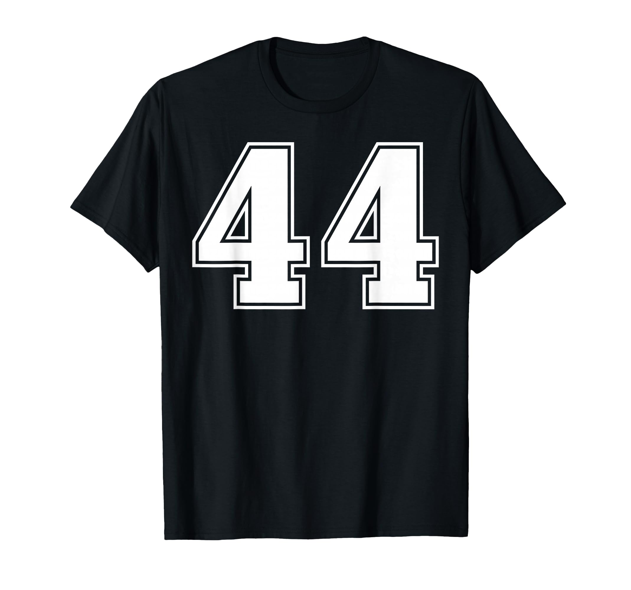 44 Number Forty Four Team Sports T-Shirt - Casual Everyday Wear Men Women - T-Shirt, Sweatshirt, Hoodie