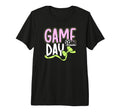 Game Day Soccer Preppy Soccer Game Day Tri T-Shirt - Graphic Print Unisex - T-Shirt, Sweatshirt, Hoodie
