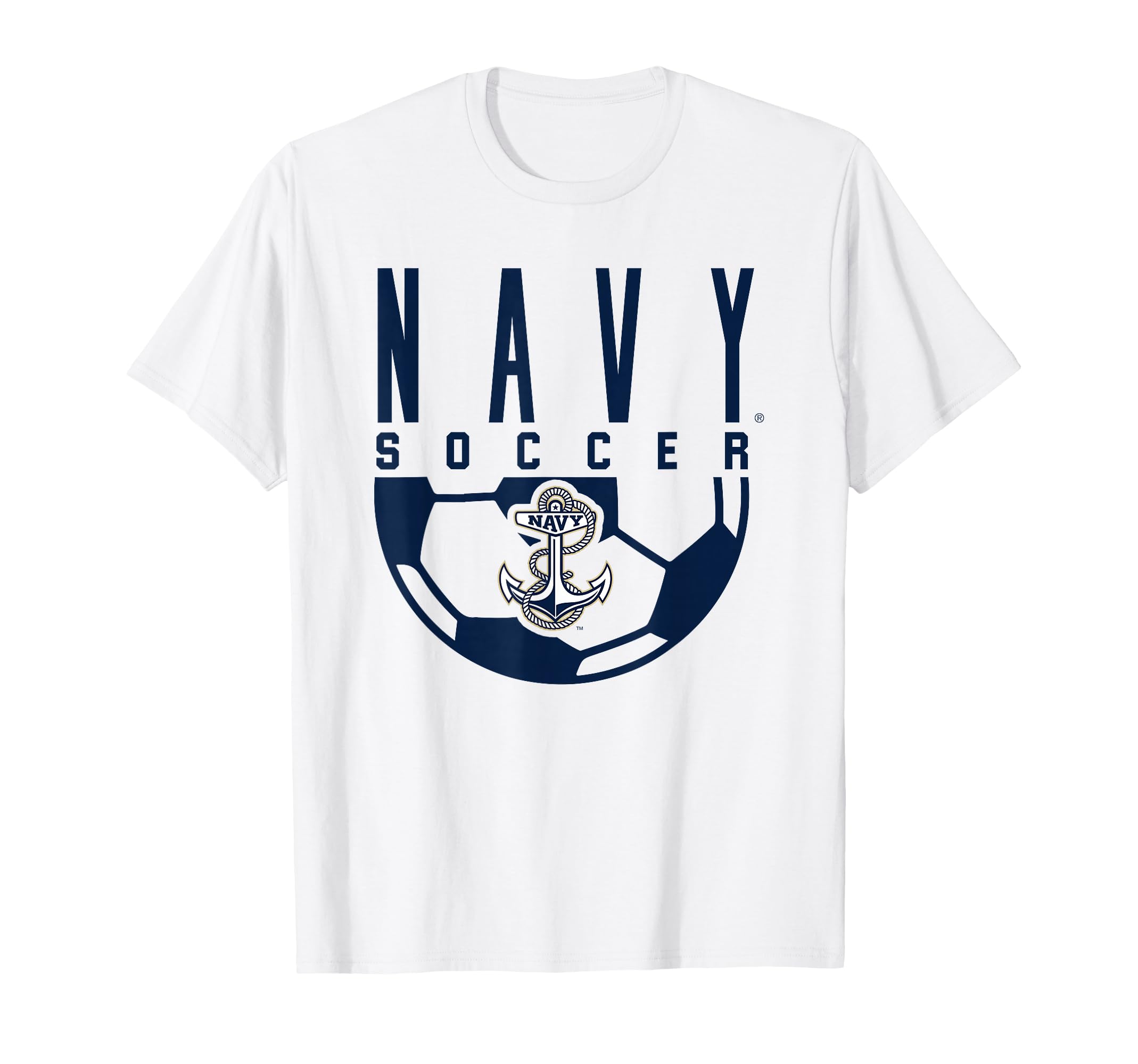 Us Naval Academy Navy Midshipmen Soccer T-Shirt - Minimalist Print Unisex - T-Shirt, Sweatshirt, Hoodie