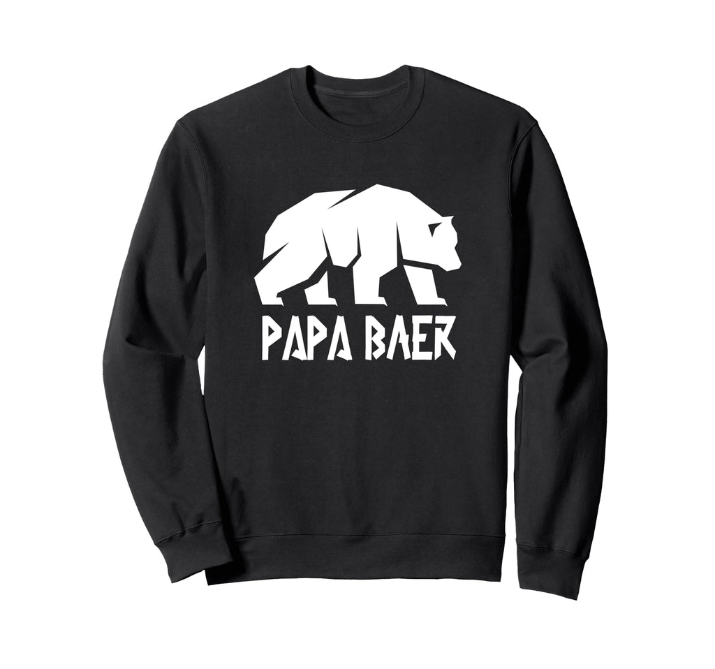 Logo Papa Bear Father Sweatshirt - Custom Art Print Men Women - T-Shirt, Sweatshirt, Hoodie