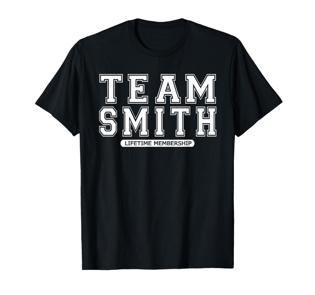Team Smith Family Surname Reunion T-Shirt - Custom Art Print for Adults - T-Shirt, Sweatshirt, Hoodie