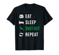 Soccer Goalkeeper Eat Sleep Shut Out T-Shirt - Streetwear Style Unisex - T-Shirt, Sweatshirt, Hoodie