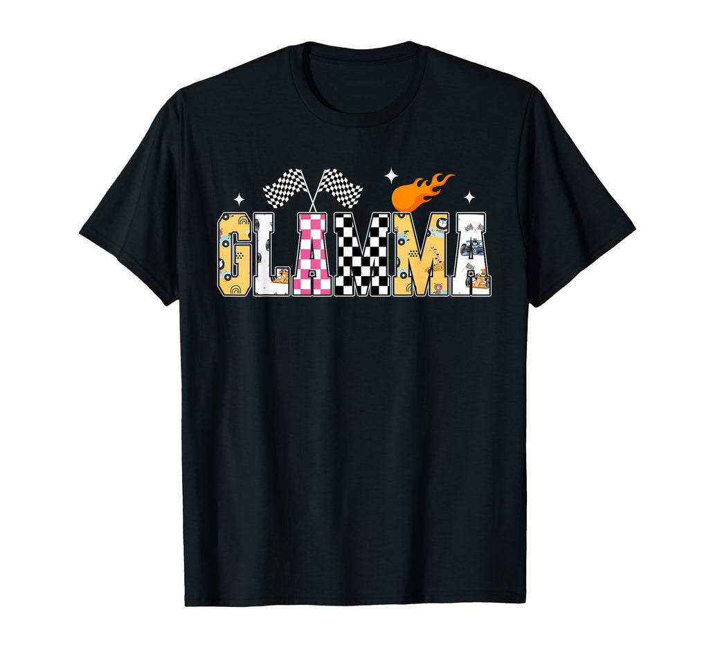 Glamma Pit Crew Racing Car T-Shirt - Casual Everyday Wear for Adults - T-Shirt, Sweatshirt, Hoodie