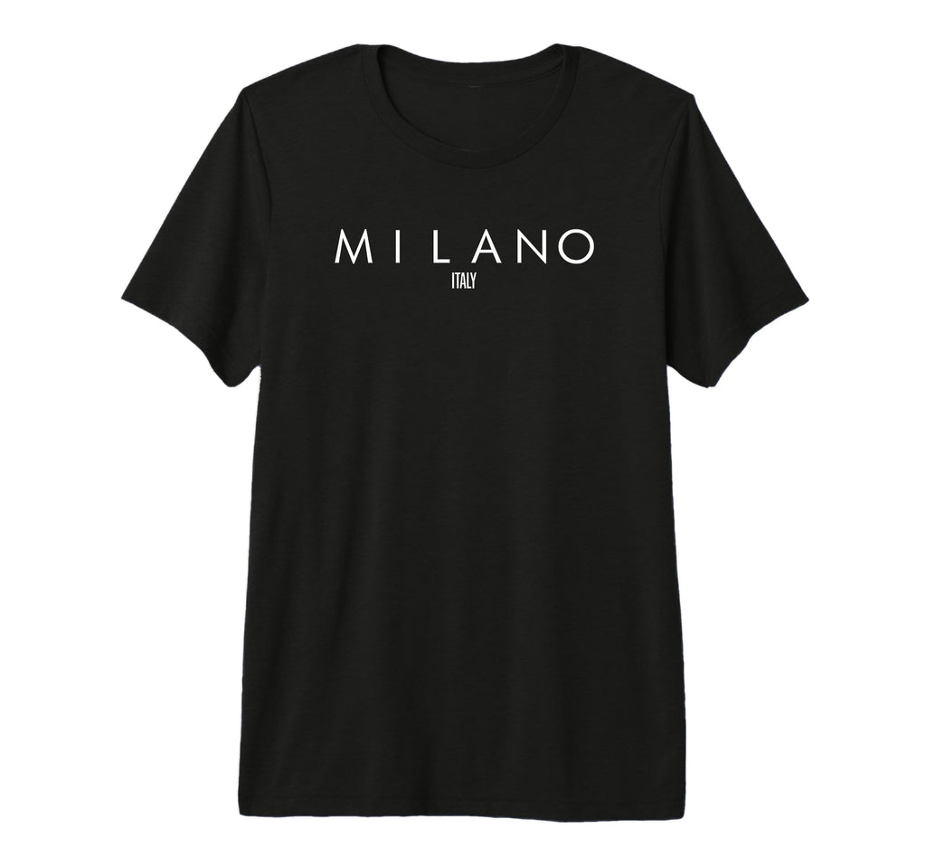 Milano Italy Tri Blend T-Shirt - Fun Novelty Design for Adults - T-Shirt, Sweatshirt, Hoodie