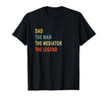 Dad Mediator Legend T-Shirt - Fun Novelty Design for Adults - T-Shirt, Sweatshirt, Hoodie