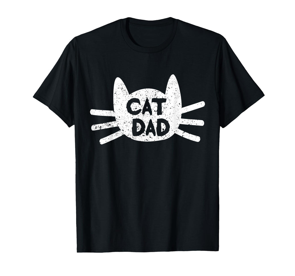 Kitty Daddy Papa Fathers Day Cat Dad T-Shirt - Unique Graphic Men Women - T-Shirt, Sweatshirt, Hoodie