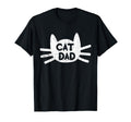 Kitty Daddy Papa Fathers Day Cat Dad T-Shirt - Unique Graphic Men Women - T-Shirt, Sweatshirt, Hoodie