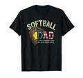 Softball Dad Like Baseball Dad But T-Shirt - Minimalist Print Unisex - T-Shirt, Sweatshirt, Hoodie