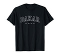 Dakar Senegal Trendy Varsity Athletic T-Shirt - Trendy Graphic Men Women - T-Shirt, Sweatshirt, Hoodie