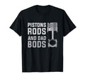 Pistons Rods Dad Bods Garage Rod Car Hoodie - Custom Art Print Men Women - T-Shirt, Sweatshirt, Hoodie