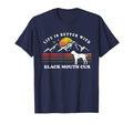 Life Better Black Mouth Cur Dog Mom Dad T-Shirt - Custom Art Print Unisex - T-Shirt, Sweatshirt, Hoodie
