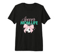 Soccer Mom Life Match Day Energy Tri T-Shirt - Aesthetic Graphic Men Women - T-Shirt, Sweatshirt, Hoodie