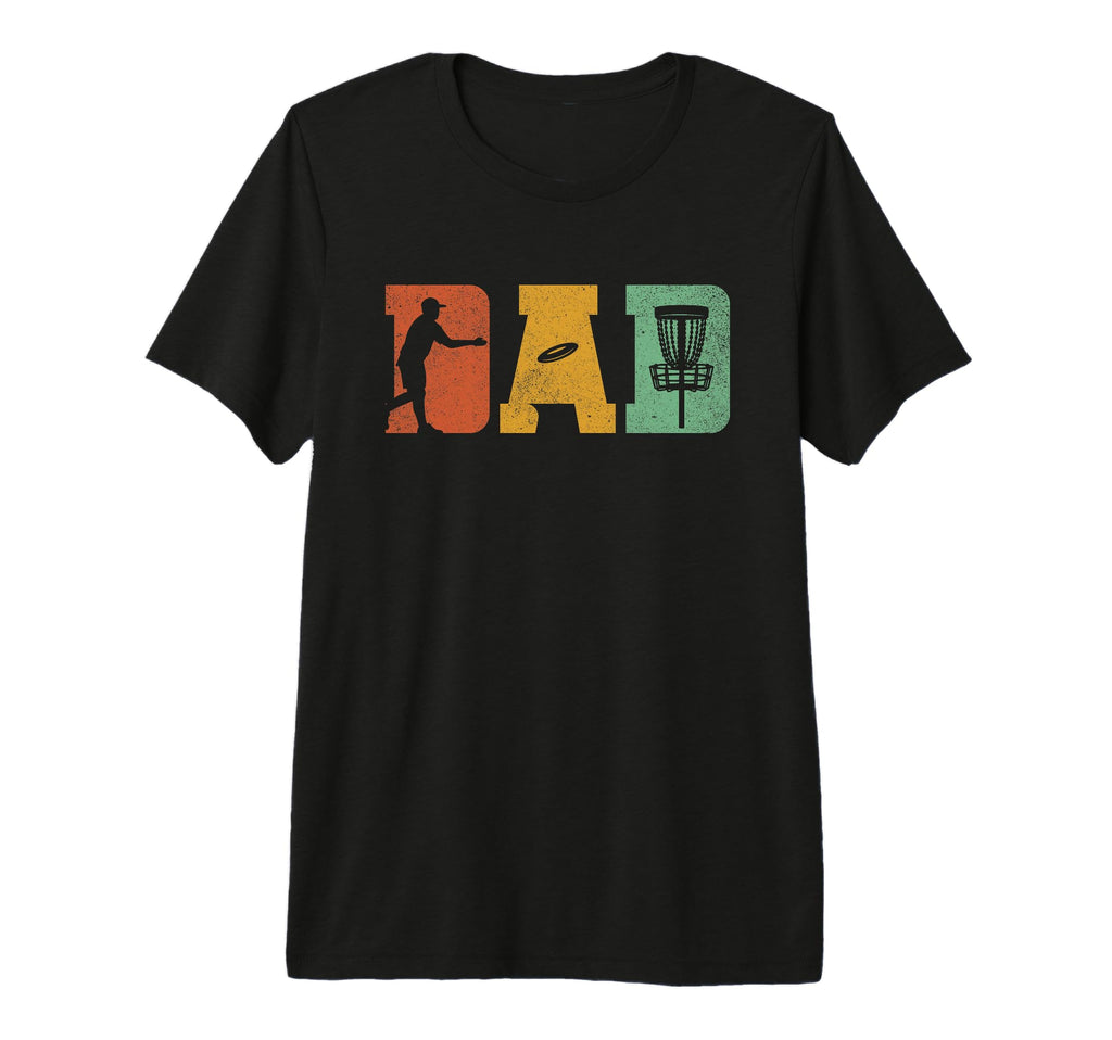Funny Disc Golf Dad Fathers Day Tri T-Shirt - Aesthetic Graphic Men Women - T-Shirt, Sweatshirt, Hoodie