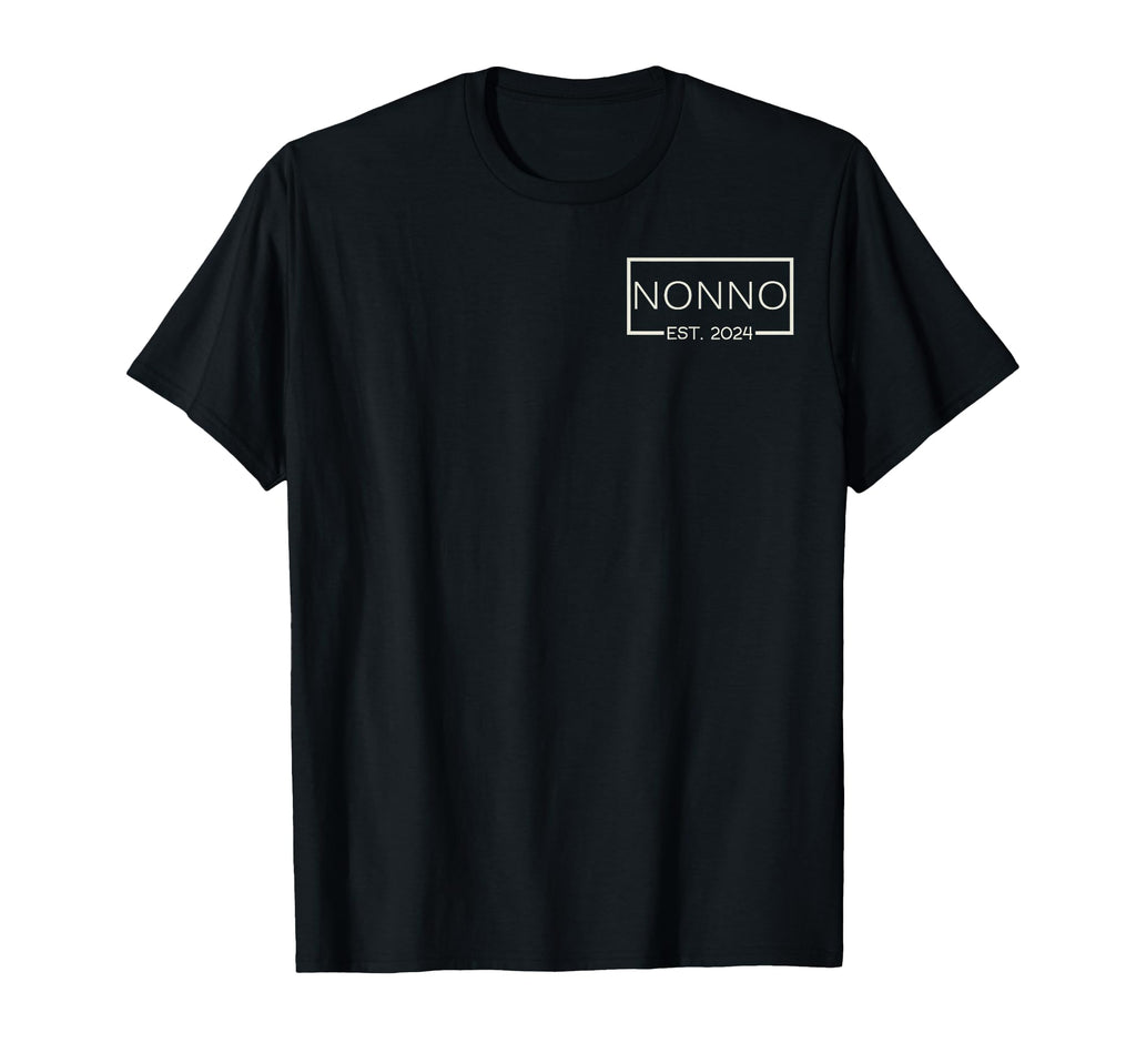 Nonno Est 2024 New Dad Fathers Day T-Shirt - Unique Graphic for Adults - T-Shirt, Sweatshirt, Hoodie