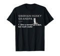 Dog Siberian Husky Grandpa Definition T-Shirt - Streetwear Style Men Women - T-Shirt, Sweatshirt, Hoodie