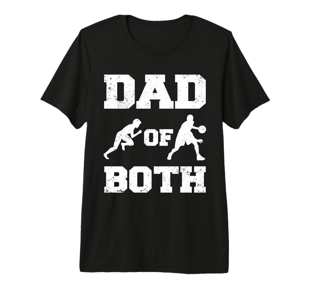 Mens Dad Both Funny Track And Field T-Shirt - Unique Graphic for Adults - T-Shirt, Sweatshirt, Hoodie