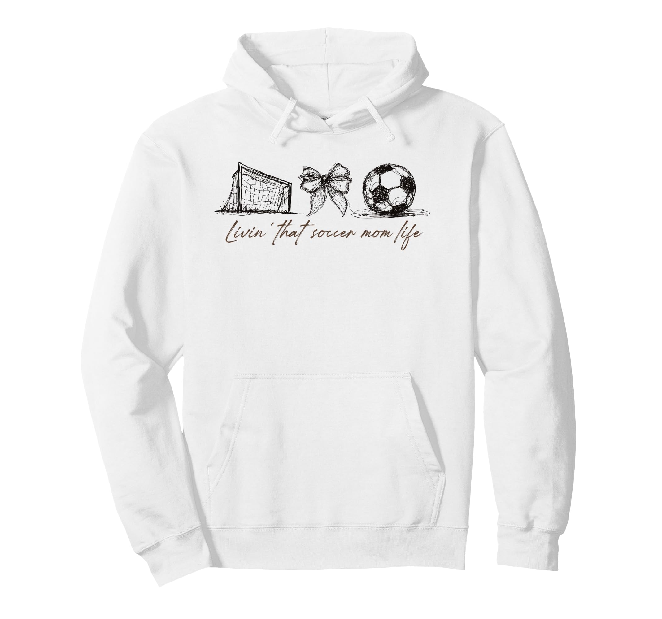 2 Sided Livin That Soccer Mom Life Hoodie - Streetwear Style Men Women - T-Shirt, Sweatshirt, Hoodie