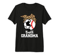 Ball Grandma Soccer Baseball Leopard T-Shirt - Graphic Print for Adults - T-Shirt, Sweatshirt, Hoodie