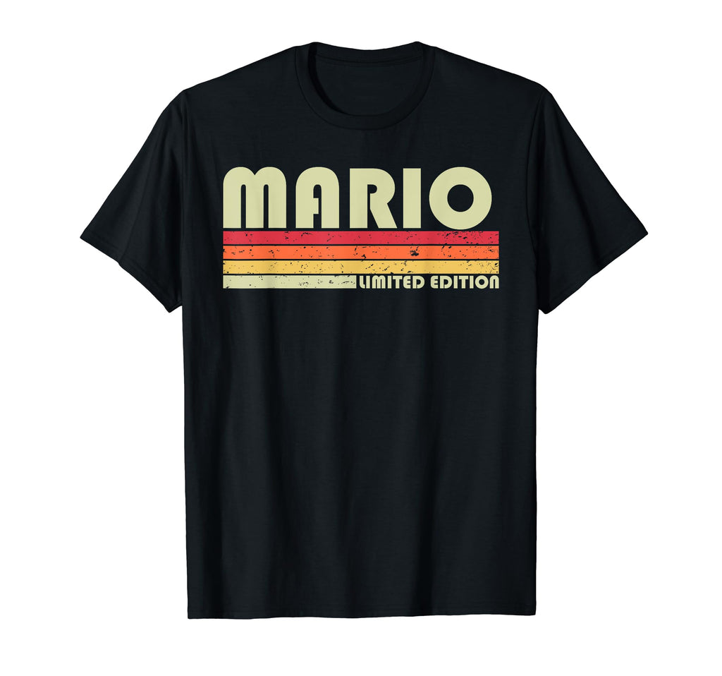 Mario Gift Name Personalized Funny T-Shirt - Graphic Print Men Women - T-Shirt, Sweatshirt, Hoodie