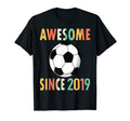 Awesome Since 2019 Soccer Player 3Rd T-Shirt - Graphic Print Men Women - T-Shirt, Sweatshirt, Hoodie